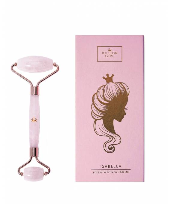 Rodillo de Cuarzo Rosa ISABELLA 