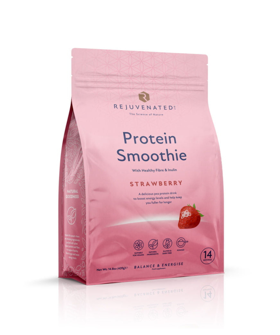 Protein Smoothie Fresa - Rejuvenated